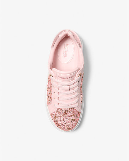 Michael Kors Romey Embellished Platform Sneaker