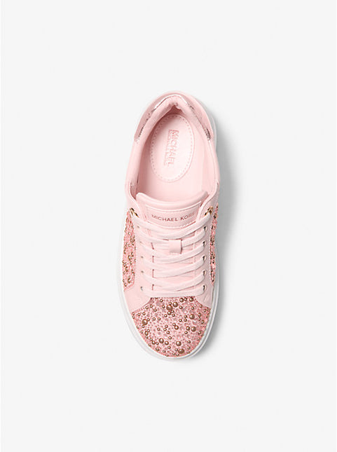 Michael Kors Romey Embellished Platform Sneaker