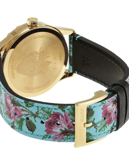 GUCCI G-Timeless Aqua Floral Print YA1264085 Kadın Kol Saati