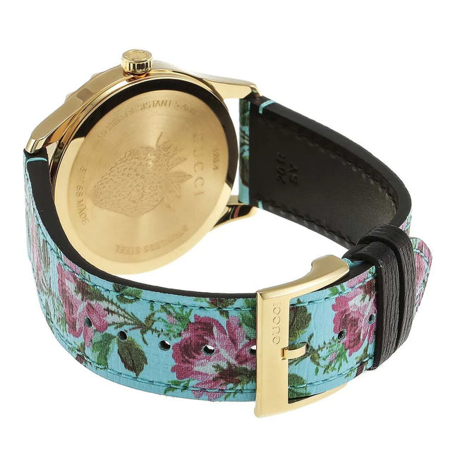 GUCCI G-Timeless Aqua Floral Print YA1264085 Kadın Kol Saati