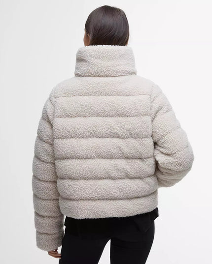 Barbour International Fleece Quilted Jacket