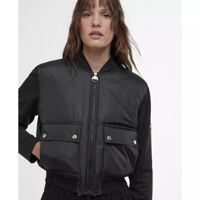 Barbour International Emerson Quilted Bomber Jacket