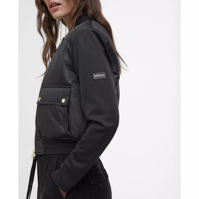 Barbour International Emerson Quilted Bomber Jacket