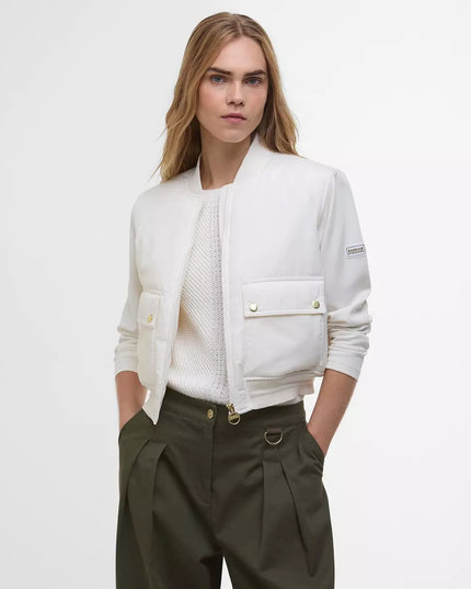 Barbour International Emerson Quilted Bomber Jacket