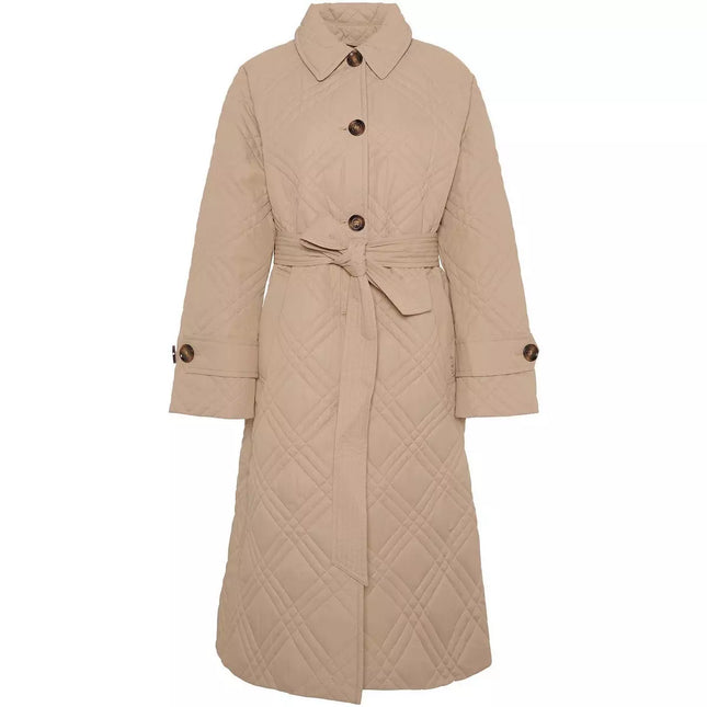 Barbour Mariah Quilted Trench Coat