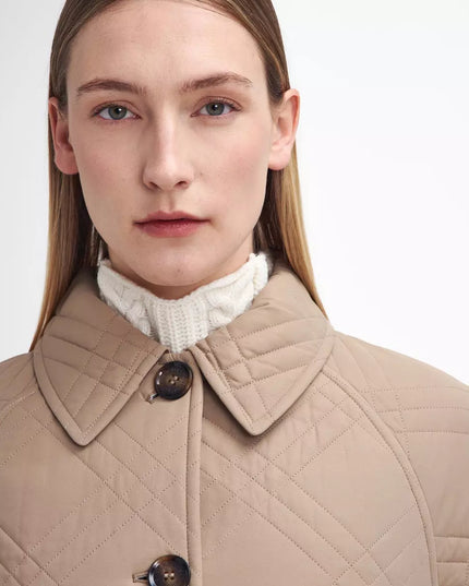 Barbour Mariah Quilted Trench Coat