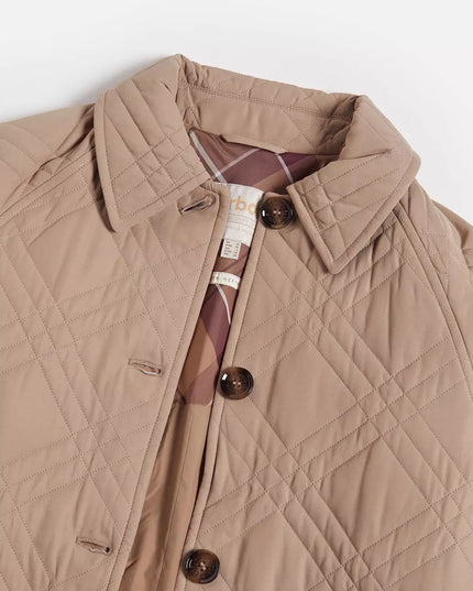 Barbour Mariah Quilted Trench Coat