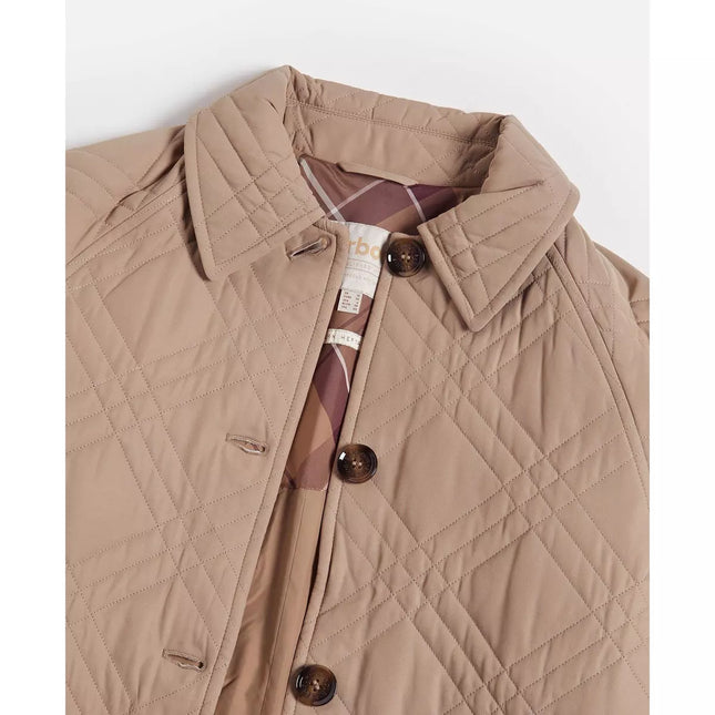 Barbour Mariah Quilted Trench Coat