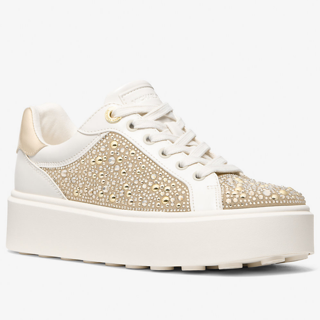 Michael Kors Romey Embellished Platform Sneaker