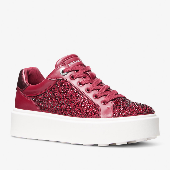 Michael Kors Romey Embellished Platform Sneaker