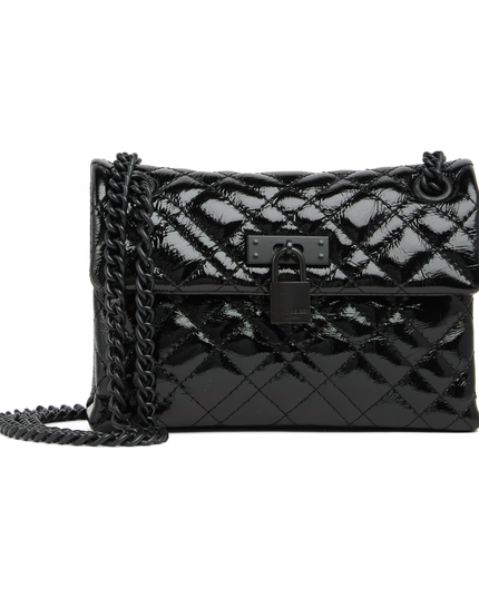 Kurt Geiger London Mini Brixton Drench Patent Leather Shoulder Bag