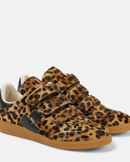 Isabel Marant Beth leopard-print sneakers