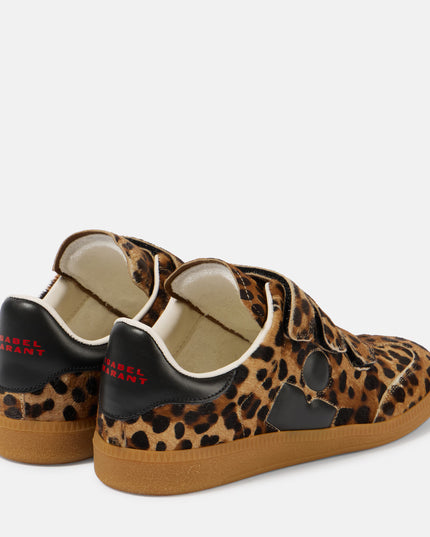 Isabel Marant Beth leopard-print sneakers