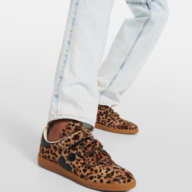 Isabel Marant Beth leopard-print sneakers
