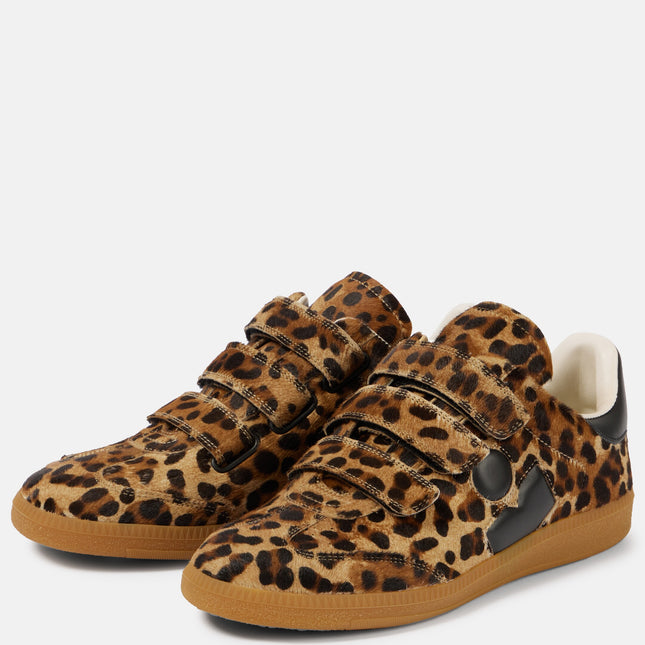 Isabel Marant Beth leopard-print sneakers