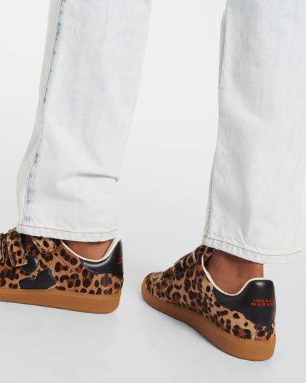 Isabel Marant Beth leopard-print sneakers