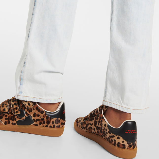 Isabel Marant Beth leopard-print sneakers
