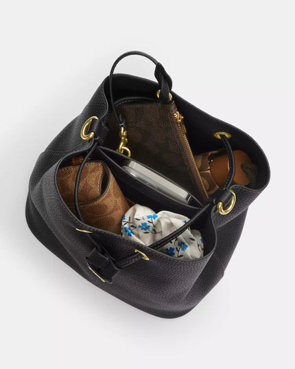 Rowan Bucket Bag In Signature Canvas