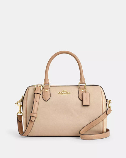 Rowan Satchel Bag In Colorblock