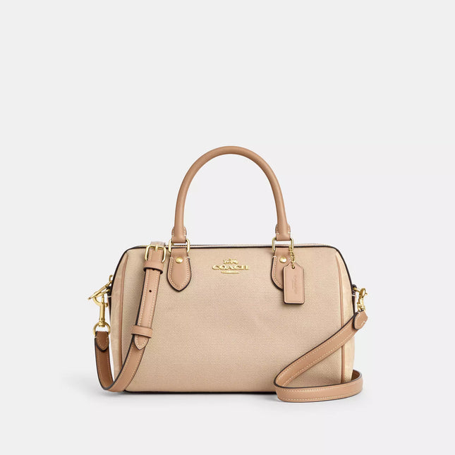 Rowan Satchel Bag In Colorblock