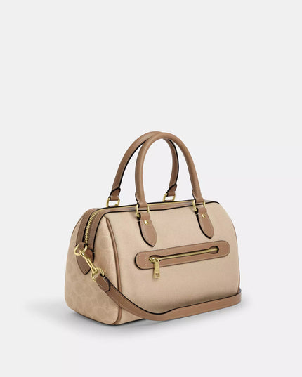 Rowan Satchel Bag In Colorblock