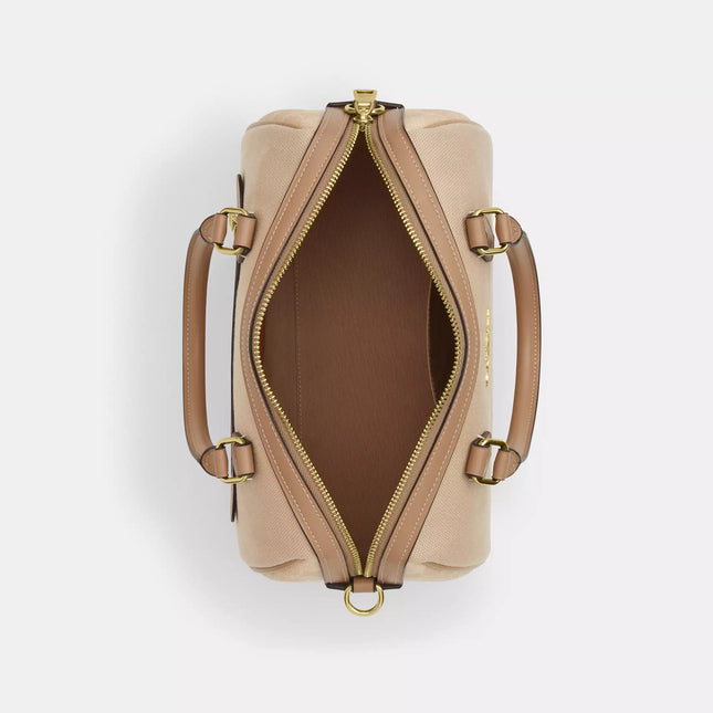 Rowan Satchel Bag In Colorblock