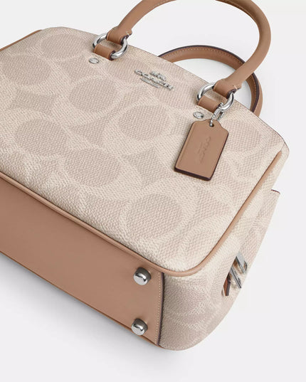 Savannah Small Carryall Bag In Signature Canvas