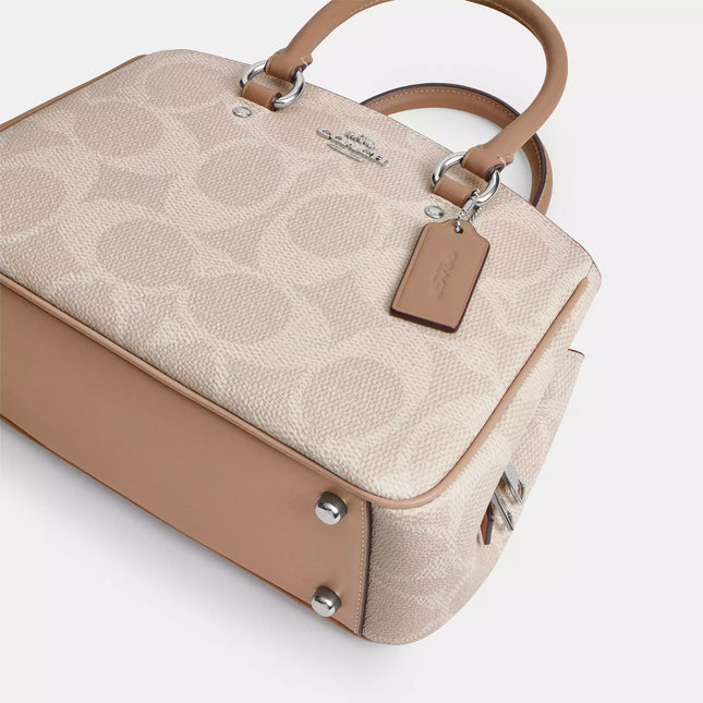 Savannah Small Carryall Bag In Signature Canvas