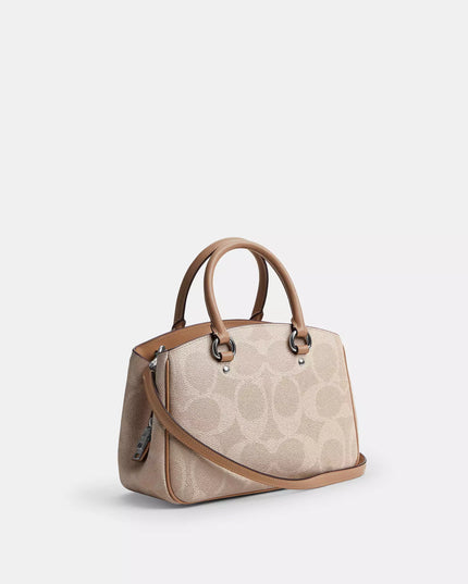 Savannah Small Carryall Bag In Signature Canvas