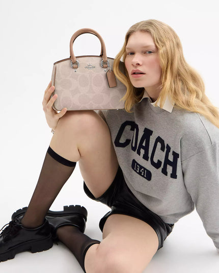 Savannah Small Carryall Bag In Signature Canvas