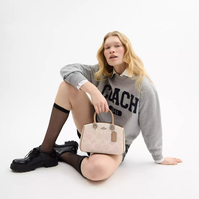 Savannah Small Carryall Bag In Signature Canvas