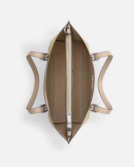 Mollie Tote Bag 25 With Lemon Print