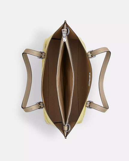 Mollie Tote Bag 25 With Lemon Print