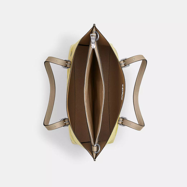 Mollie Tote Bag 25 With Lemon Print