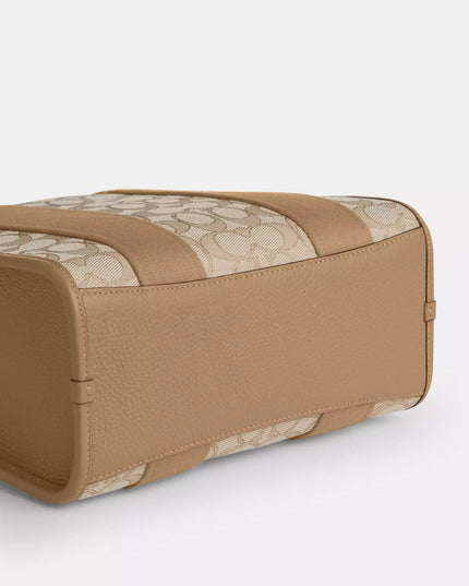 Smith Tote Bag 24 In Signature Jacquard