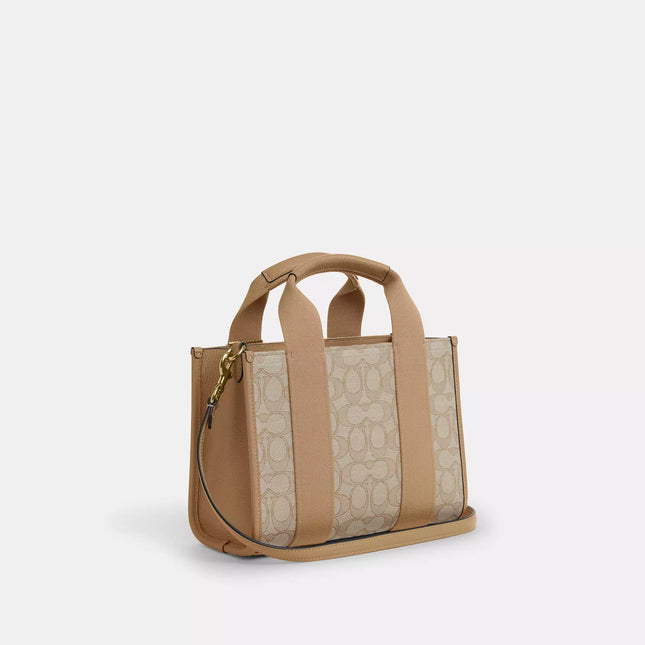 Smith Tote Bag 24 In Signature Jacquard
