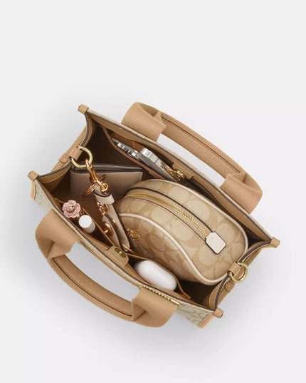 Smith Tote Bag 24 In Signature Jacquard