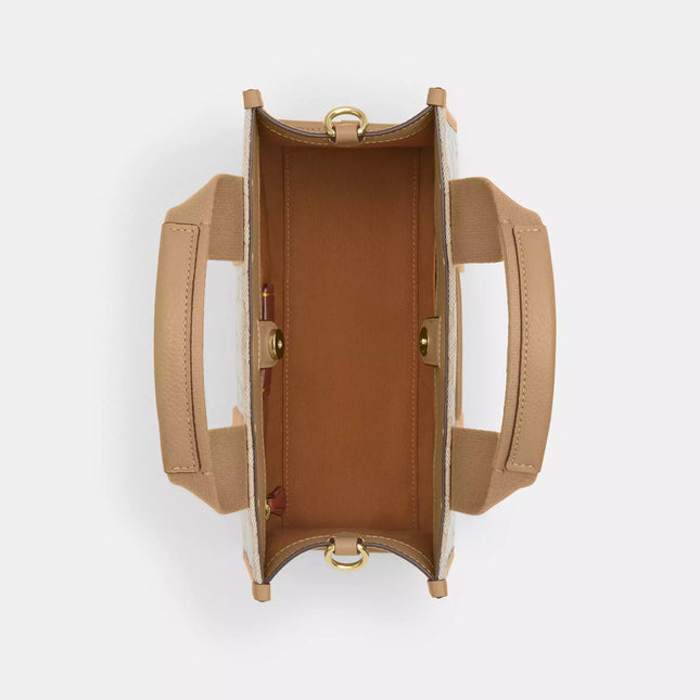 Smith Tote Bag 24 In Signature Jacquard