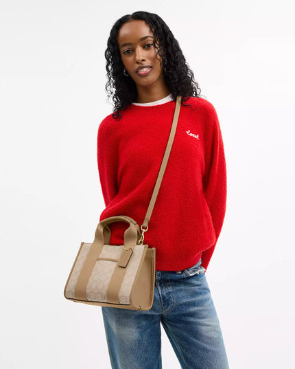 Smith Tote Bag 24 In Signature Jacquard