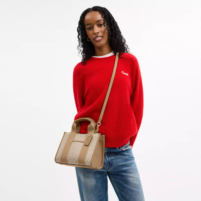 Smith Tote Bag 24 In Signature Jacquard