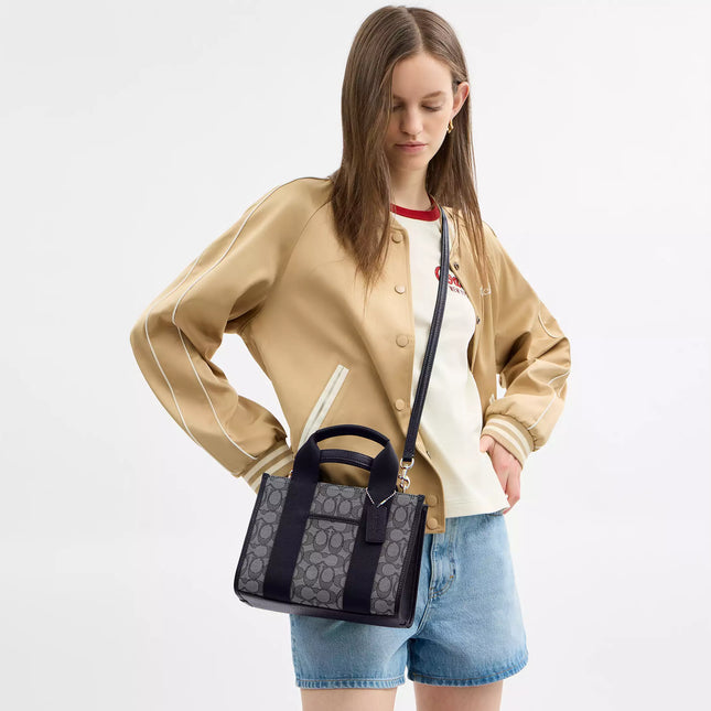 Smith Tote Bag 24 In Signature Jacquard