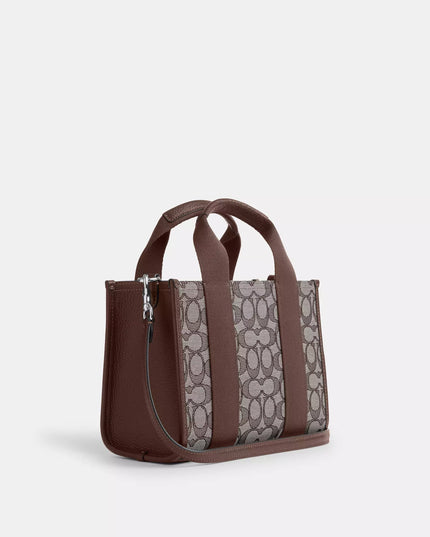 Smith Tote Bag 24 In Signature Jacquard