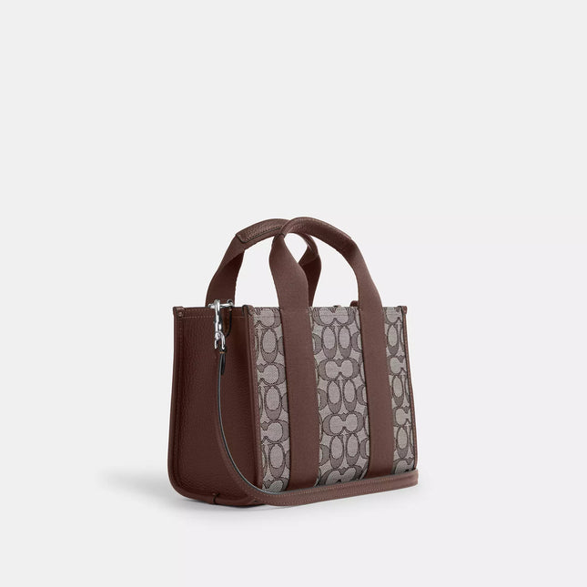 Smith Tote Bag 24 In Signature Jacquard