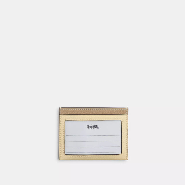 Slim Id Card Case With Lemon Graphic