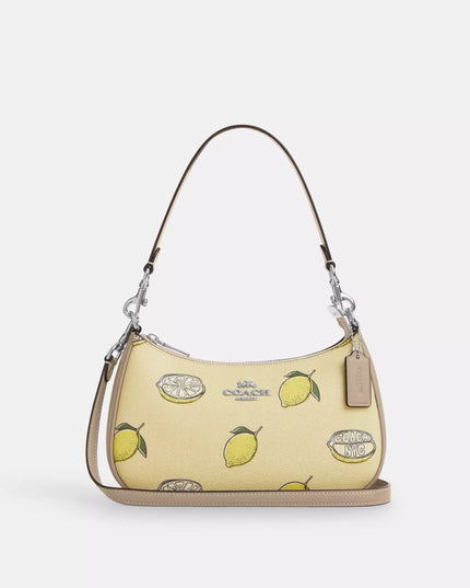 Teri Shoulder Bag With Lemon Print