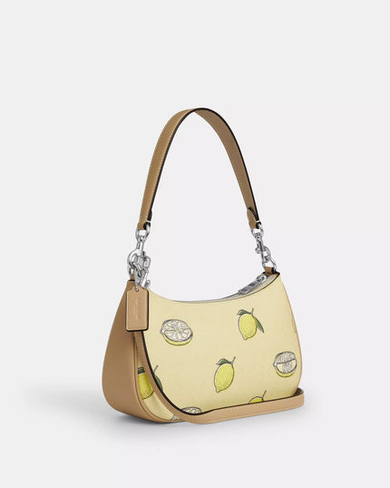 Teri Shoulder Bag With Lemon Print