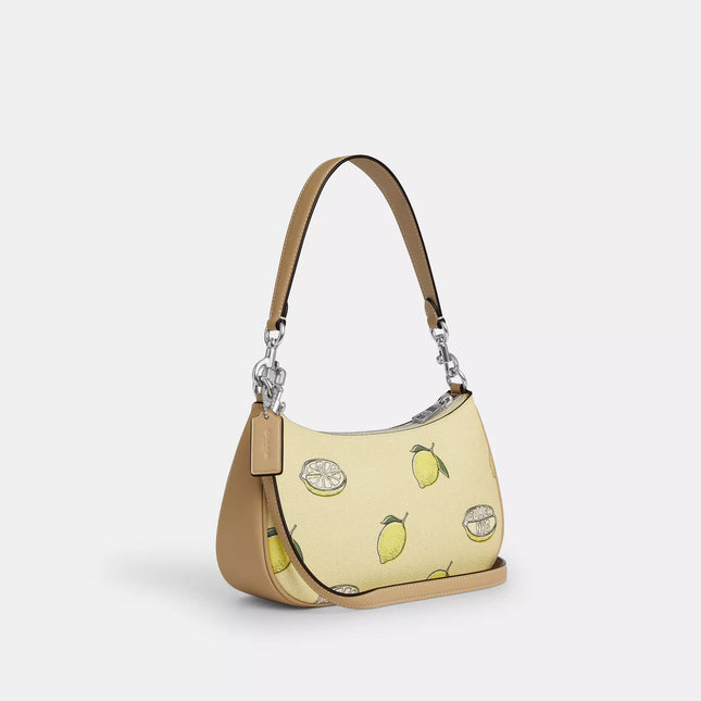 Teri Shoulder Bag With Lemon Print