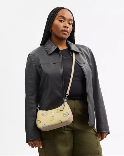 Teri Shoulder Bag With Lemon Print