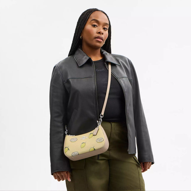 Teri Shoulder Bag With Lemon Print