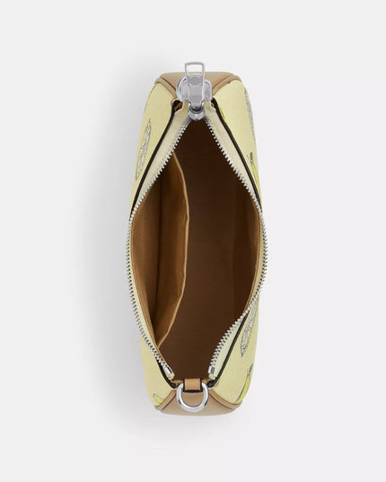 Teri Shoulder Bag With Lemon Print